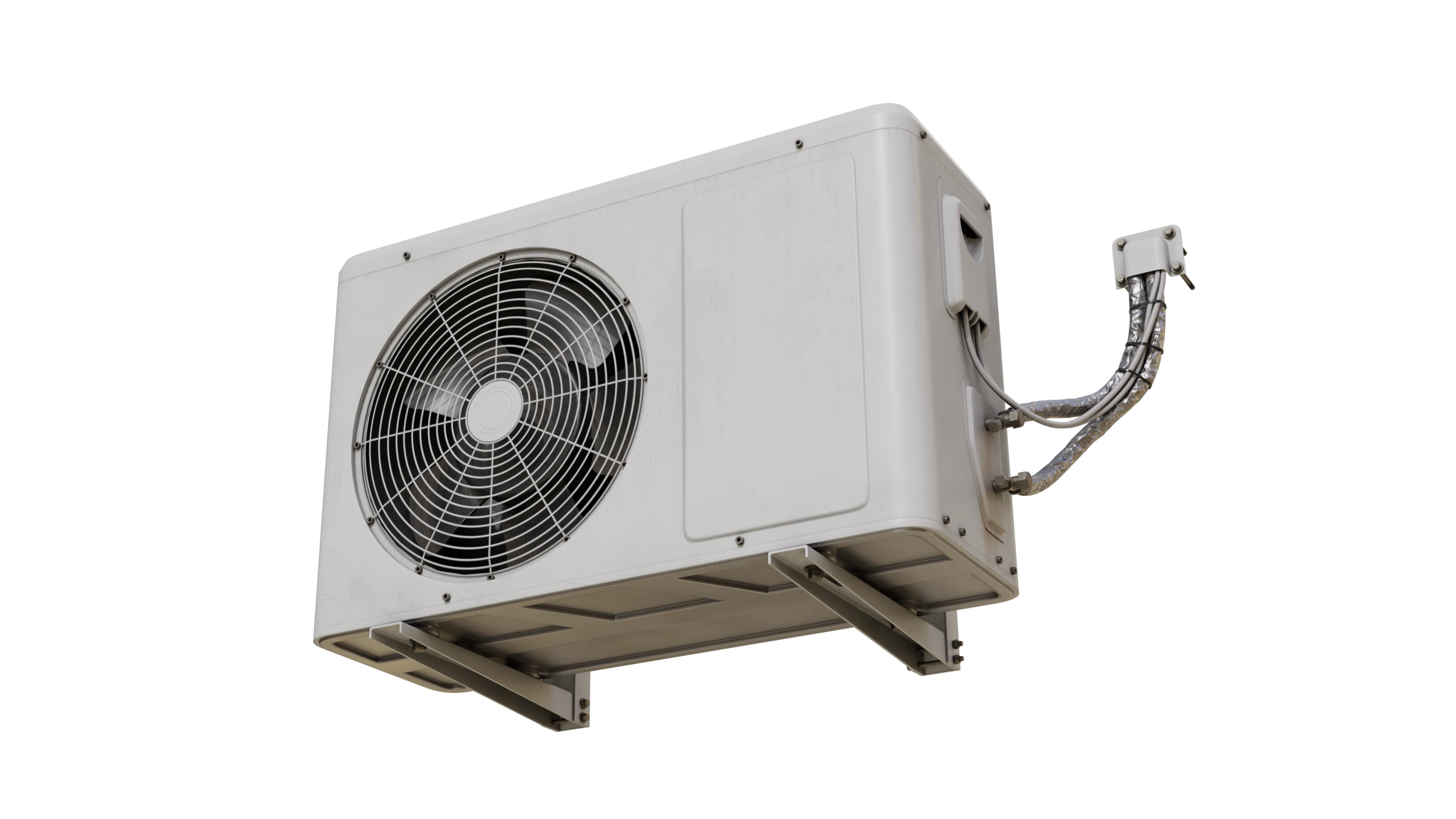 Air Conditioning Unit 3D Model .c4d .max .obj .3ds .fbx .stl .blend 