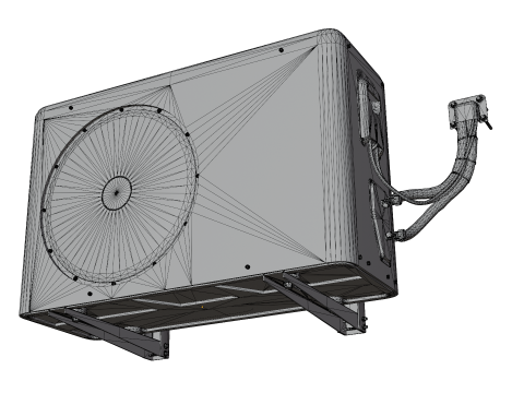 Air Conditioning Unit 3Dモデル