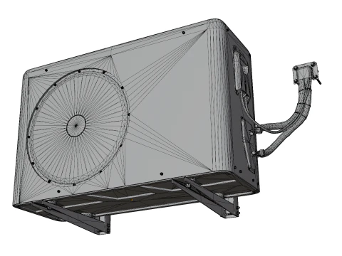 Air Conditioning Unit 3D Model