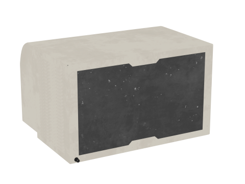 Ac Window Unit 3D Модель