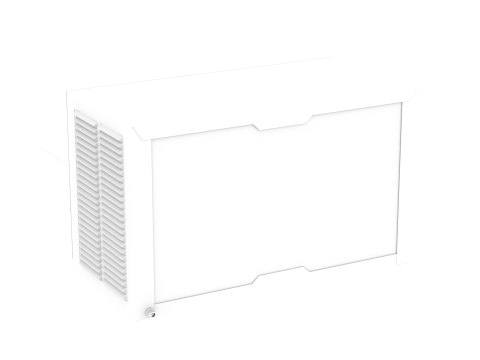 Ac Window Unit 3D Модель