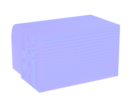 Ac Window Unit 3D Модель