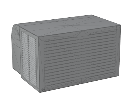 Ac Window Unit 3D Модель