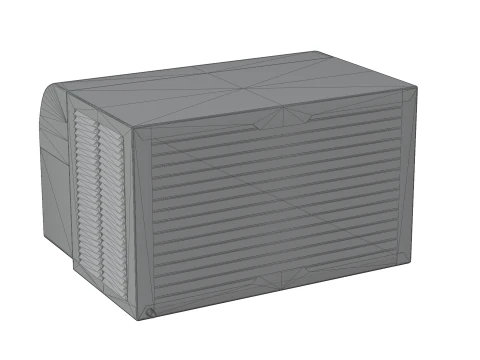 Ac Window Unit 3D Model