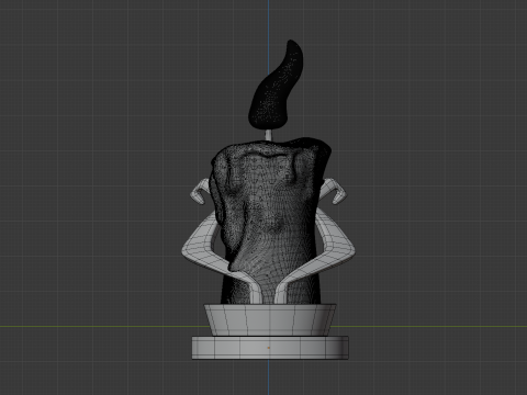 Candle 3D Model