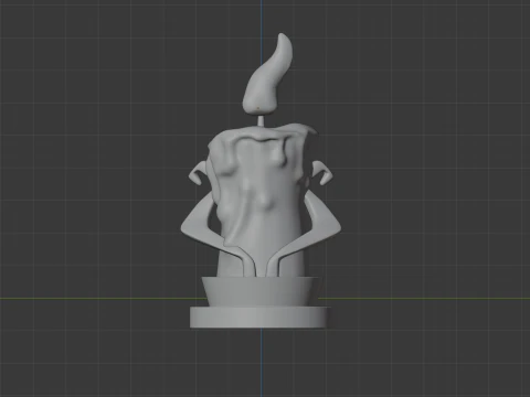 Candle 3D Model