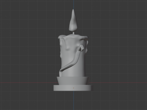 Candle 3D Model