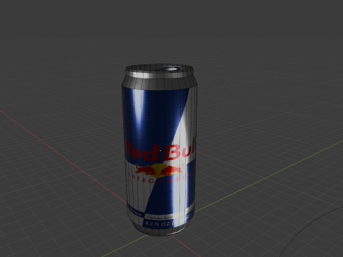 Energy drink Modelo 3D