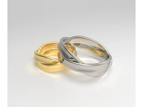 Obrączki Mobiusa Model do druku 3D