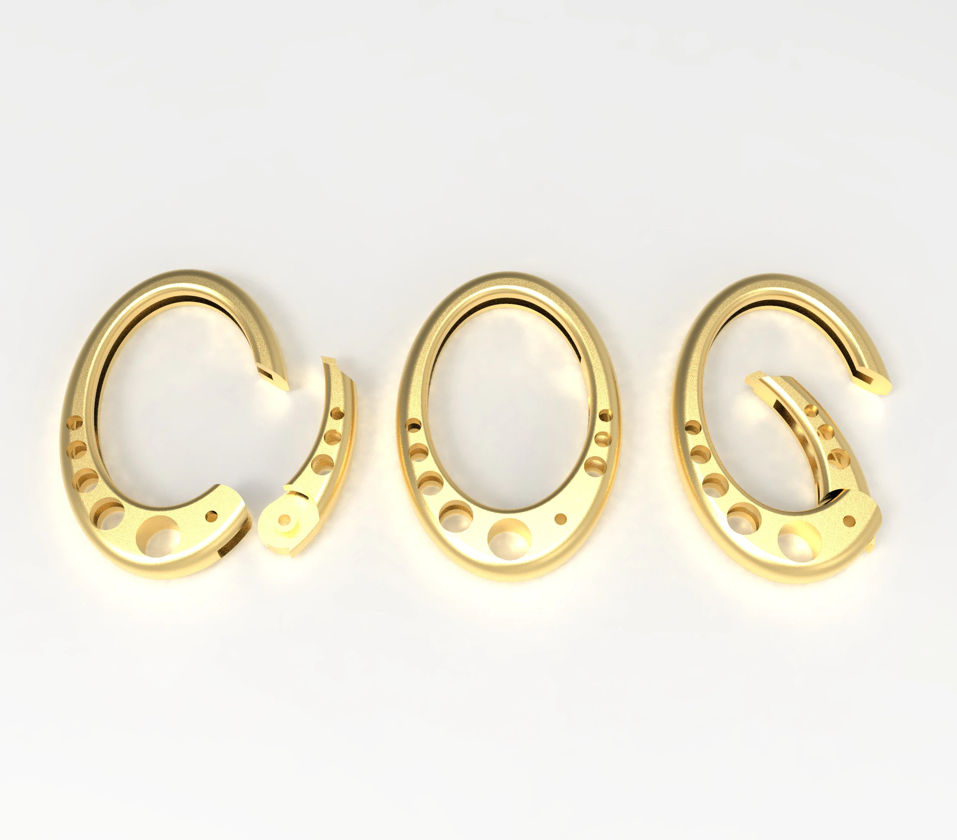 Lock for bracelet 3D Print Model .c4d .max .obj .3ds .fbx .stl .blend