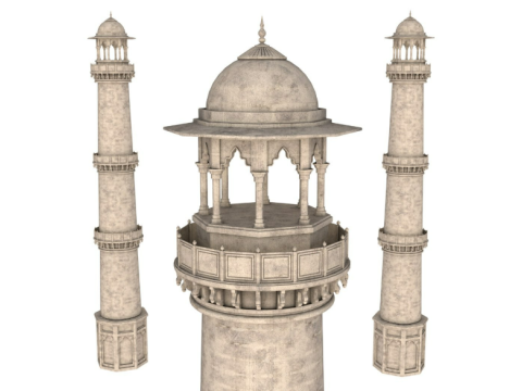 Taj Mahal Modelo 3D