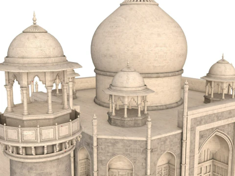 Taj Mahal 3D Model