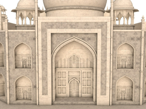 Taj Mahal Modelo 3D