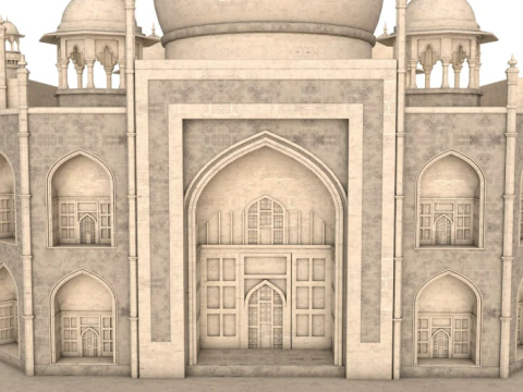 Taj Mahal 3D Model