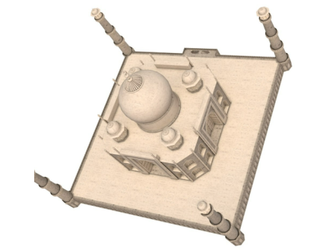 Taj Mahal Modelo 3D