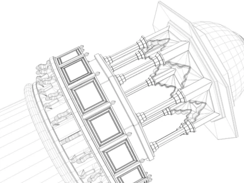 Taj Mahal 3D Model