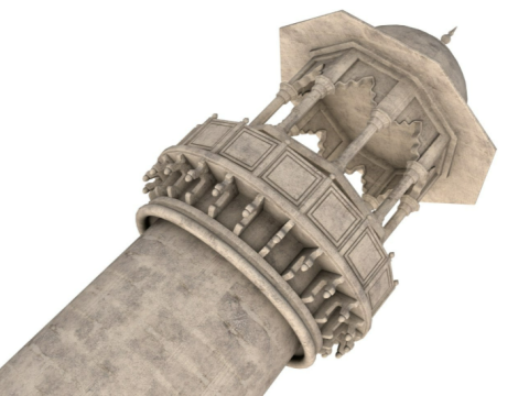 Minaret Modèle 3D