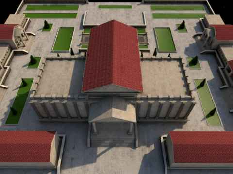 Greco antico Modello 3D