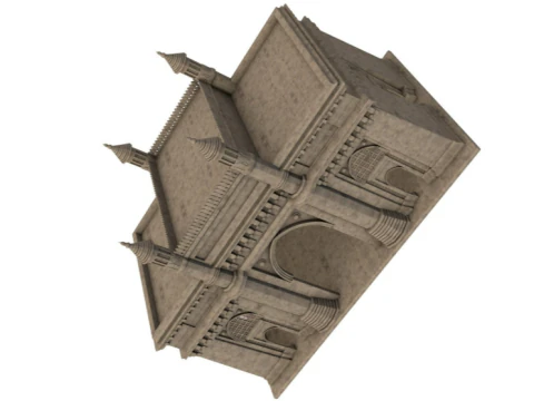 Mumbai The Gateway Of India 3D Model