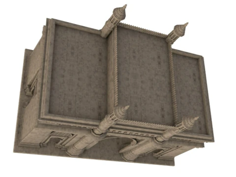 Mumbai The Gateway Of India 3D Model