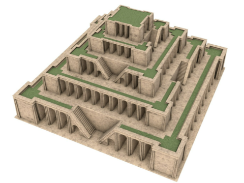 Ancient Babylon Building Modello 3D