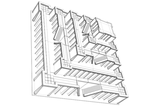 Ancient Babylon Building Modello 3D
