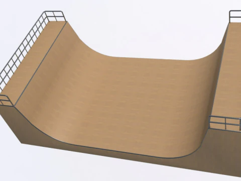 Skate Park PACK 3D Model