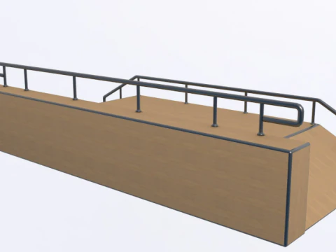 Skate Park PACK 3D Model
