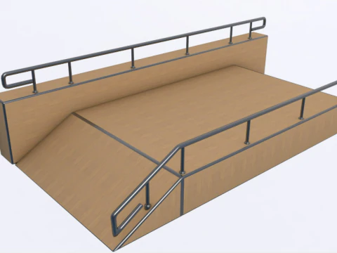 Skate Park PACK 3D Model