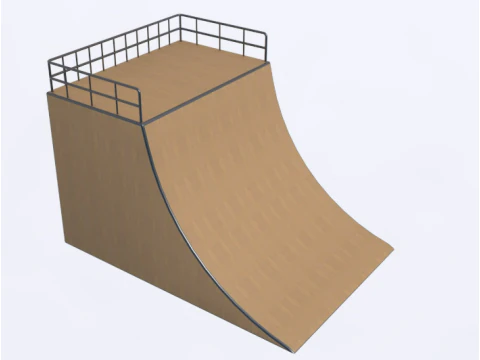 Skate Park PACK 3D Model
