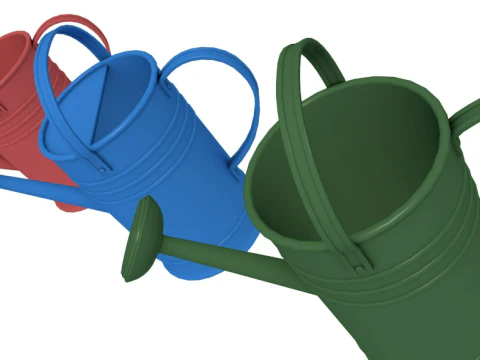 Garden Tools Collection 3D Model