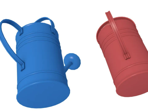 Garden Tools Collection 3D Model