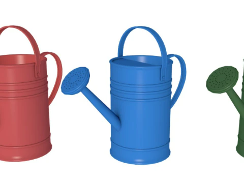 Garden Tools Collection 3D Model
