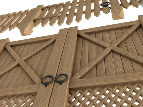 Garden Tools Collection 3D Model