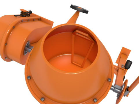 Construction Equipment Modello 3D