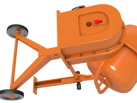 Mat&eacute;riel de construction Modèle 3D