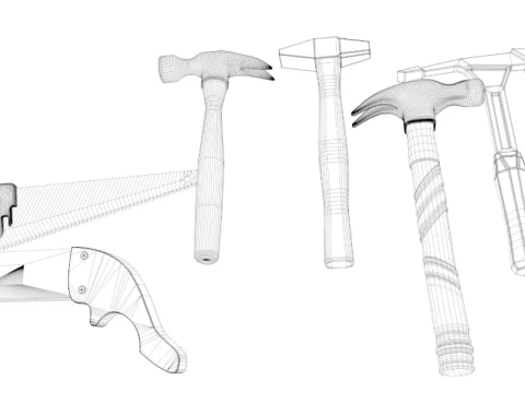 Mat&eacute;riel de construction Modèle 3D