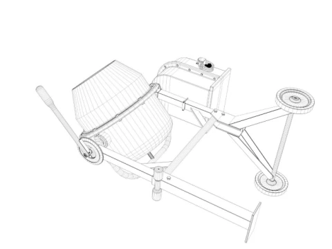 Mat&eacute;riel de construction Modèle 3D