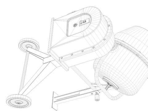 Mat&eacute;riel de construction Modèle 3D