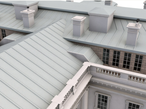 White House 2 Modelo 3D