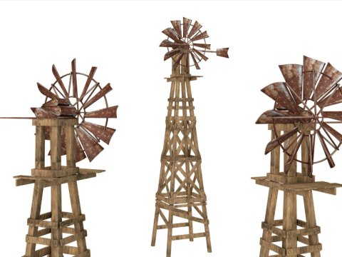 Large Western Collection Modelo 3D