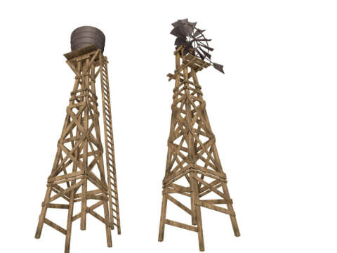 Large Western Collection Modelo 3D