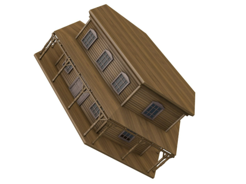 Large Western Collection Modelo 3D
