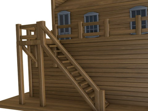 Large Western Collection Modelo 3D