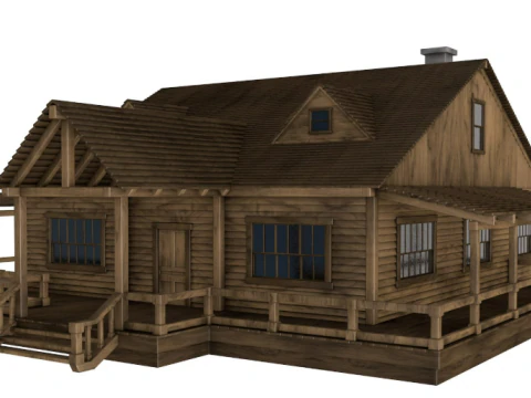 Large Western Collection 3D Model
