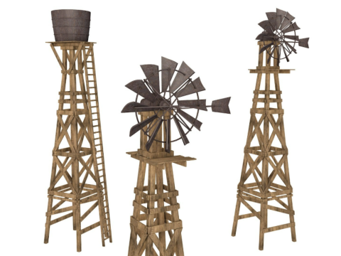 Large Western Collection Modelo 3D