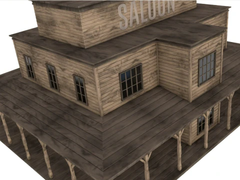 Large Western Collection 3D Model