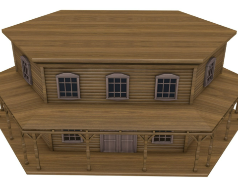 Large Western Collection Modelo 3D