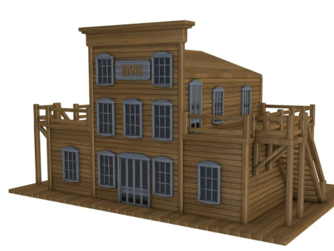 Large Western Collection 3D Model