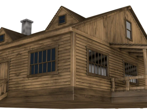 Large Western Collection 3D Model